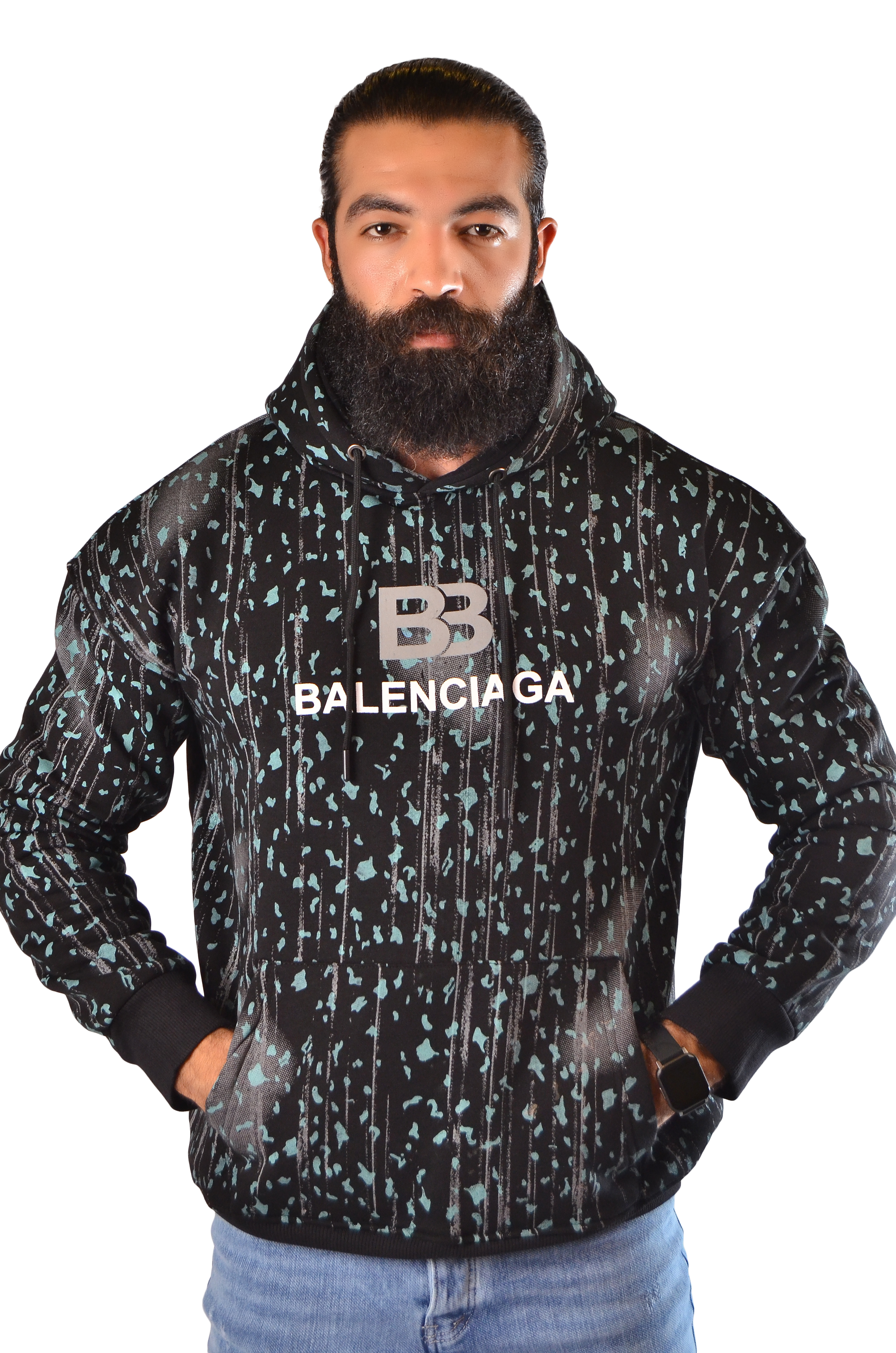 سويت شيرت تاي داي (balenciga)