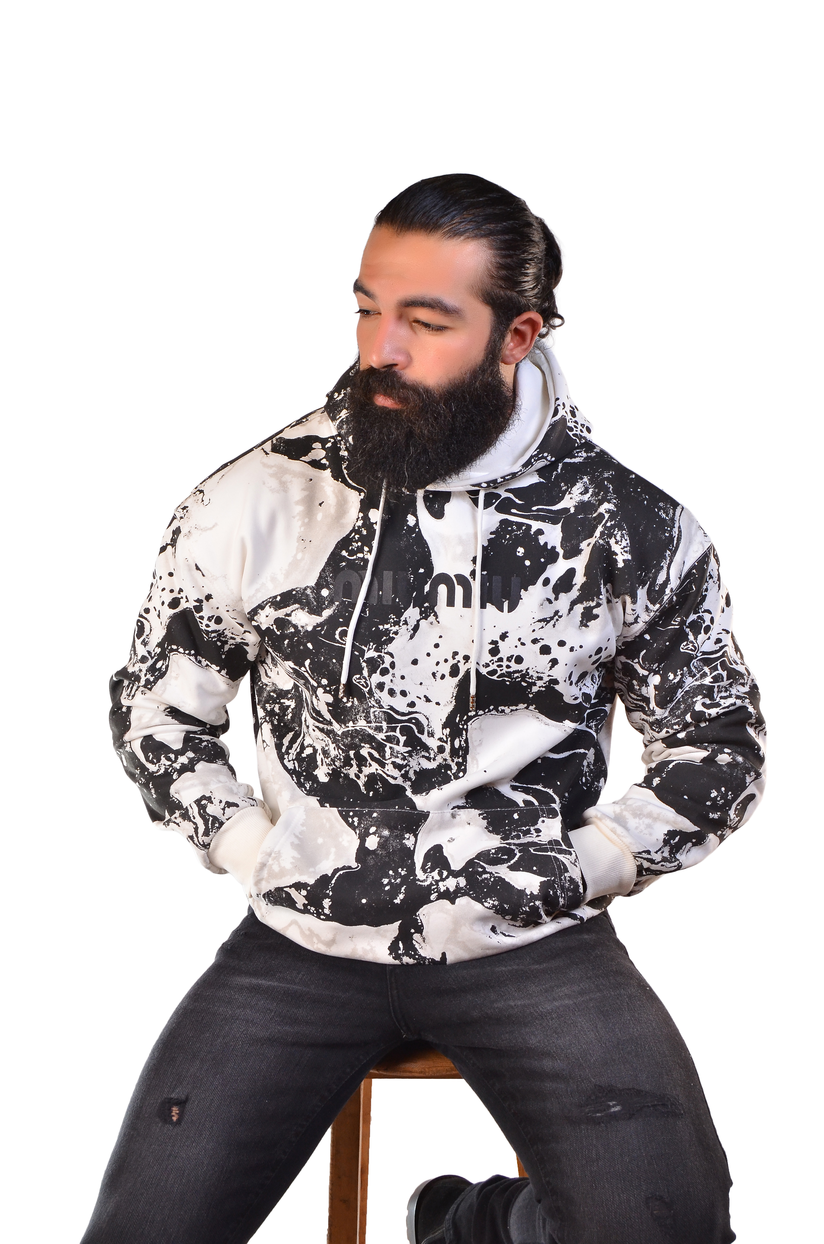 سويت شيرت تاي داي (MUMIU)